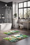 Mijölnir Juego de alfombrillas de baño CT-5389 de 2 piezas, Multicolor